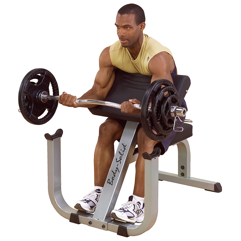Body-Solid/GPCB329/牧师椅/肱二头肌训练椅