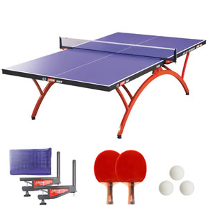 红双喜拱形折叠式乒乓球台 T2828