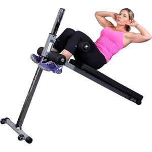 Body-Solid可调式腹肌板/卷腹训练椅 GAB60